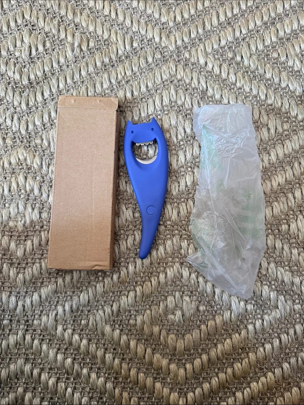 Alessi Diabolix Blue Bottle Opener